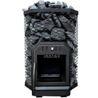Купить Дровяная печка COZY 18 для бани и сауны Украина Киев. Подарки, аксессуары, веники для бани и сауны
