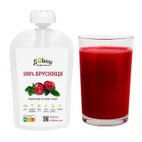 Купить Ягодный морс для бани. Паста LiQberry Брусника, 100 г Украина Киев. Подарки, аксессуары, веники для бани и сауны