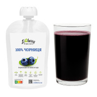Купить Ягодный морс для бани. Паста LiQberry Черника, 100 г Украина Киев. Подарки, аксессуары, веники для бани и сауны