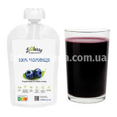 Купить Ягодный морс для бани. Паста LiQberry Черника, 100 г Украина Киев. Подарки, аксессуары, веники для бани и сауны