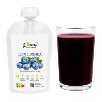 Купить Ягодный морс для бани. Паста LiQberry Голубика, 100 г Украина Киев. Подарки, аксессуары, веники для бани и сауны