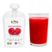 Купити Ягідний морс для лазні. Паста LiQberry Малина, 100 г Україна Київ. Подарунки, аксесуари, віники для лазні та сауни