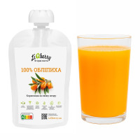 Купить Ягодный морс для бани. Паста LiQberry Облепиха, 100 г Украина Киев. Подарки, аксессуары, веники для бани и сауны