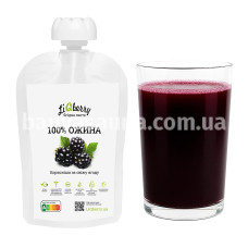 Купить Ягодный морс для бани. Паста LiQberry Ежевика, 100 г Украина Киев. Подарки, аксессуары, веники для бани и сауны