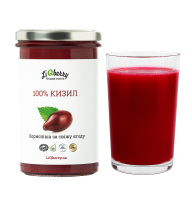 Купити Ягідний морс для лазні. Паста LiQberry Кизил, 0,545 л Україна Київ. Подарунки, аксесуари, віники для лазні та сауни