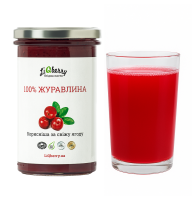 Купити Ягідний морс для лазні. Паста LiQberry Журавлина, 0,545 л Україна Київ. Подарунки, аксесуари, віники для лазні та сауни