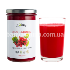 Купить Ягодный морс для бани. Паста LiQberry Калина, 0,545 л Украина Киев. Подарки, аксессуары, веники для бани и сауны