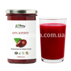 Купить Ягодный морс для бани. Паста LiQberry Кизил, 0,545 л Украина Киев. Подарки, аксессуары, веники для бани и сауны