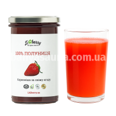 Купить Ягодный морс для бани. Паста LiQberry Клубника, 0,545 л Украина Киев. Подарки, аксессуары, веники для бани и сауны
