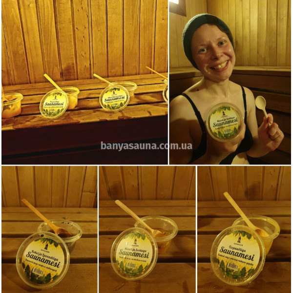 Банный мед с кофе и лавандой для СПА процедур