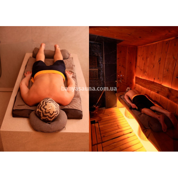 Комплект "Modern SPA", синяя клетка